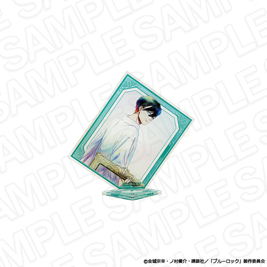 ブルーロック_カード型アクリルスタンド PALE TONE series 糸師 凛 Frame ver.