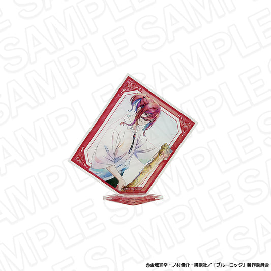 ブルーロック_カード型アクリルスタンド PALE TONE series 千切豹馬 Frame ver.