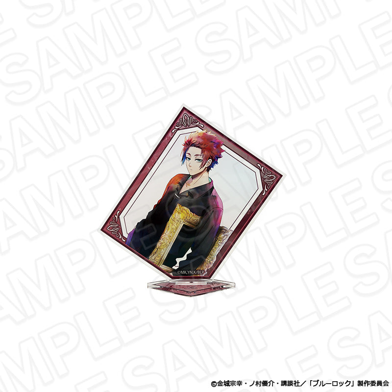 ブルーロック_カード型アクリルスタンド PALE TONE series 糸師 冴 Frame ver.