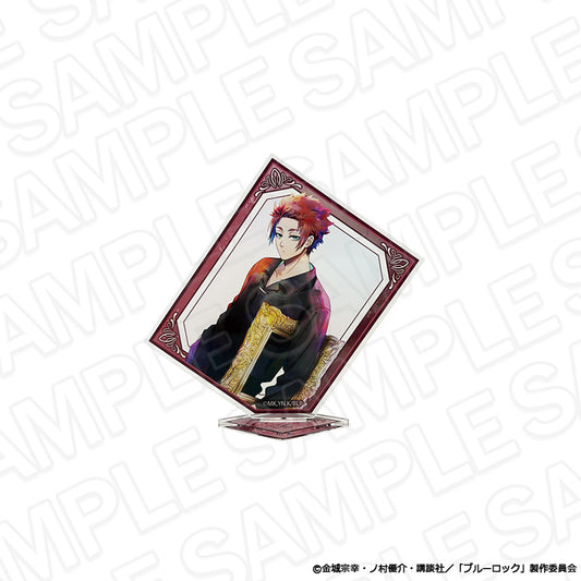 ブルーロック_カード型アクリルスタンド PALE TONE series 糸師 冴 Frame ver.