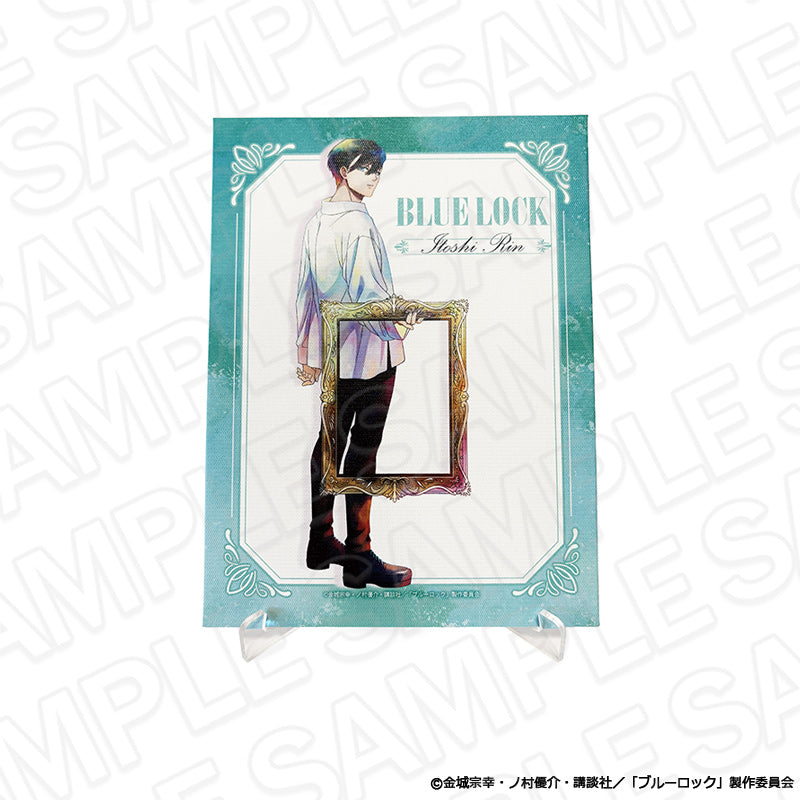 ブルーロック_キャンバスプレート PALE TONE series 糸師 凛 Frame ver.
