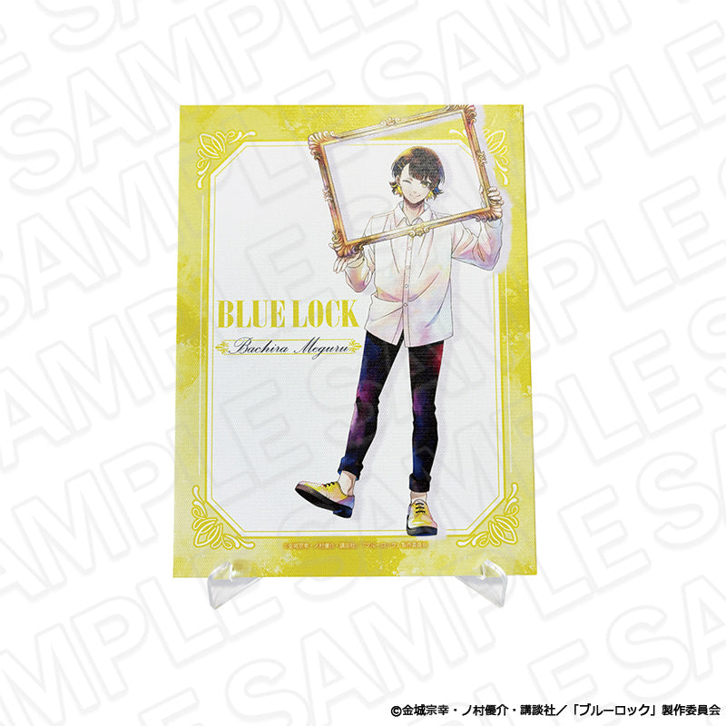 ブルーロック_キャンバスプレート PALE TONE series 蜂楽 廻 Frame ver.