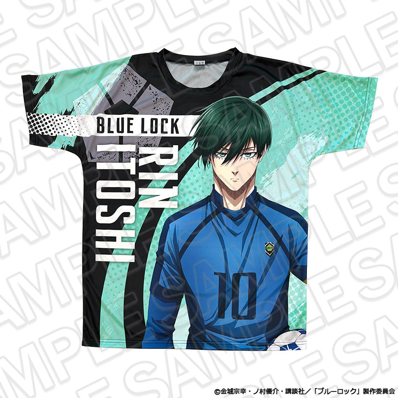 ブルーロック_フルグラフィックTシャツ 糸師 凛