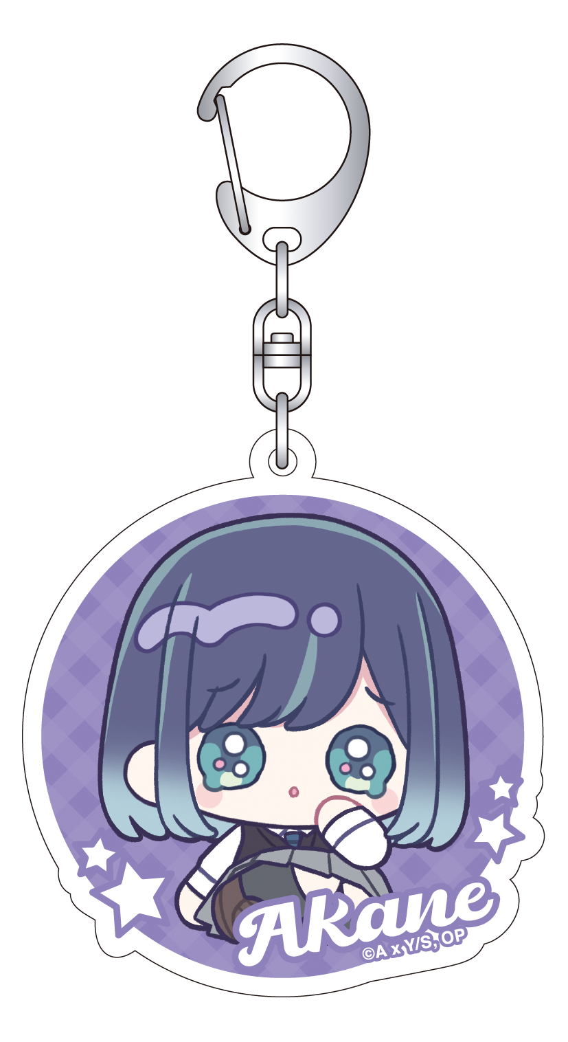 【推しの子】_ホログラムアクリルキーホルダー／みにぴえんず　黒川あかね
