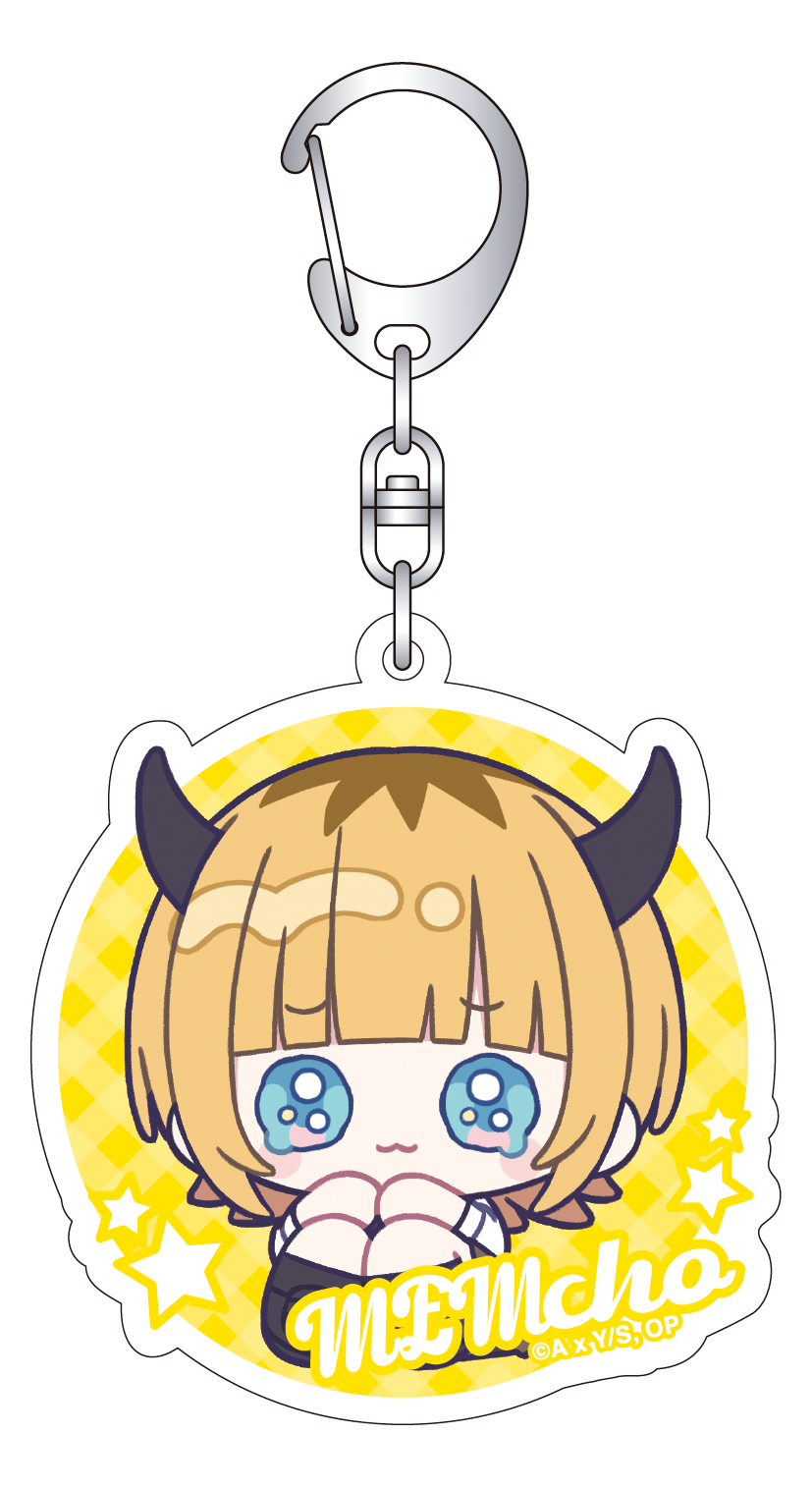 【推しの子】_ホログラムアクリルキーホルダー／みにぴえんず　MEMちょ