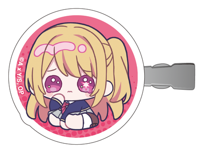 【推しの子】_ヘアクリップ／みにぴえんず　ルビー