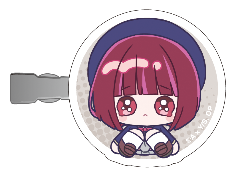 【推しの子】_ヘアクリップ／みにぴえんず　有馬かな