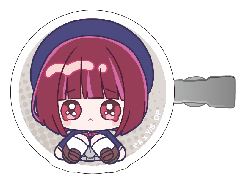 【推しの子】_ヘアクリップ／みにぴえんず　有馬かな