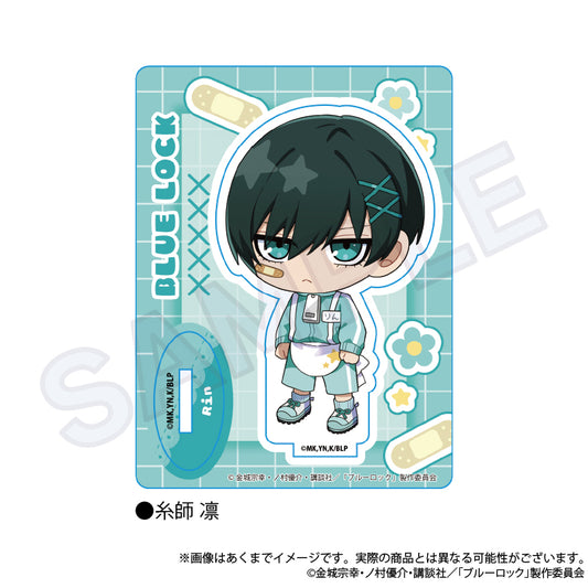 ブルーロック_ミニキャラスタンド ジャージエプロンver.　糸師 凛