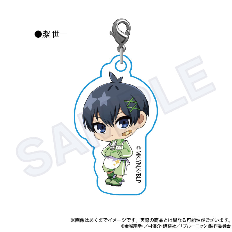 ブルーロック_チャーム付きネックストラップ　ジャージエプロンver.　潔 世一