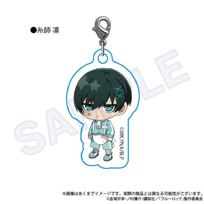 ブルーロック_チャーム付きネックストラップ　ジャージエプロンver.　糸師 凛
