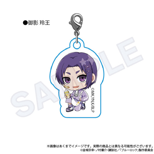 ブルーロック_チャーム付きネックストラップ　ジャージエプロンver.　御影 玲王