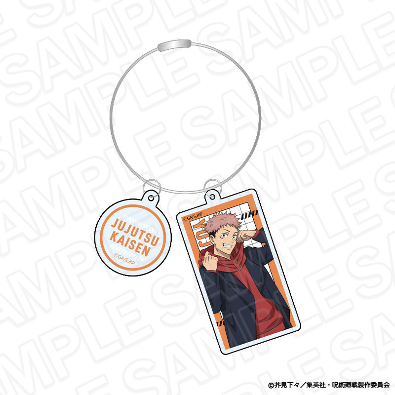 呪術廻戦_ワイヤーキーホルダー　虎杖悠仁　Morning ver.