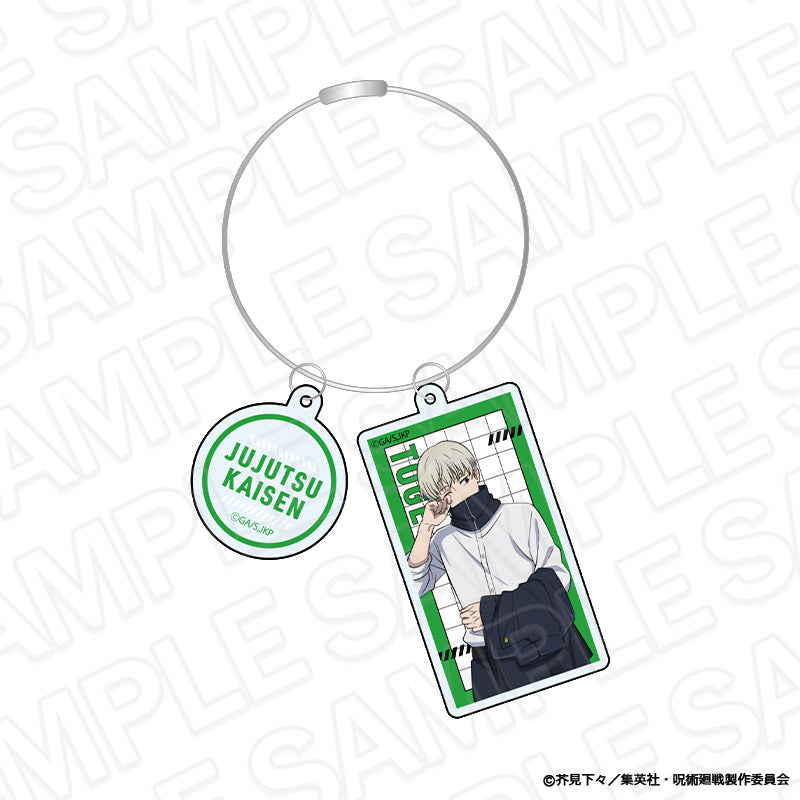 呪術廻戦_ワイヤーキーホルダー　狗巻 棘　Morning ver.