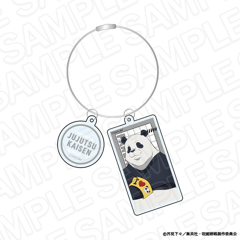 呪術廻戦_ワイヤーキーホルダー　パンダ　Morning ver.