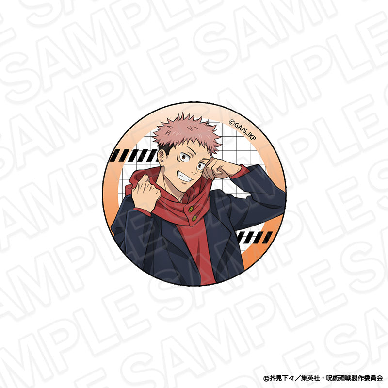 呪術廻戦_カンバッジ　虎杖悠仁　Morning ver.