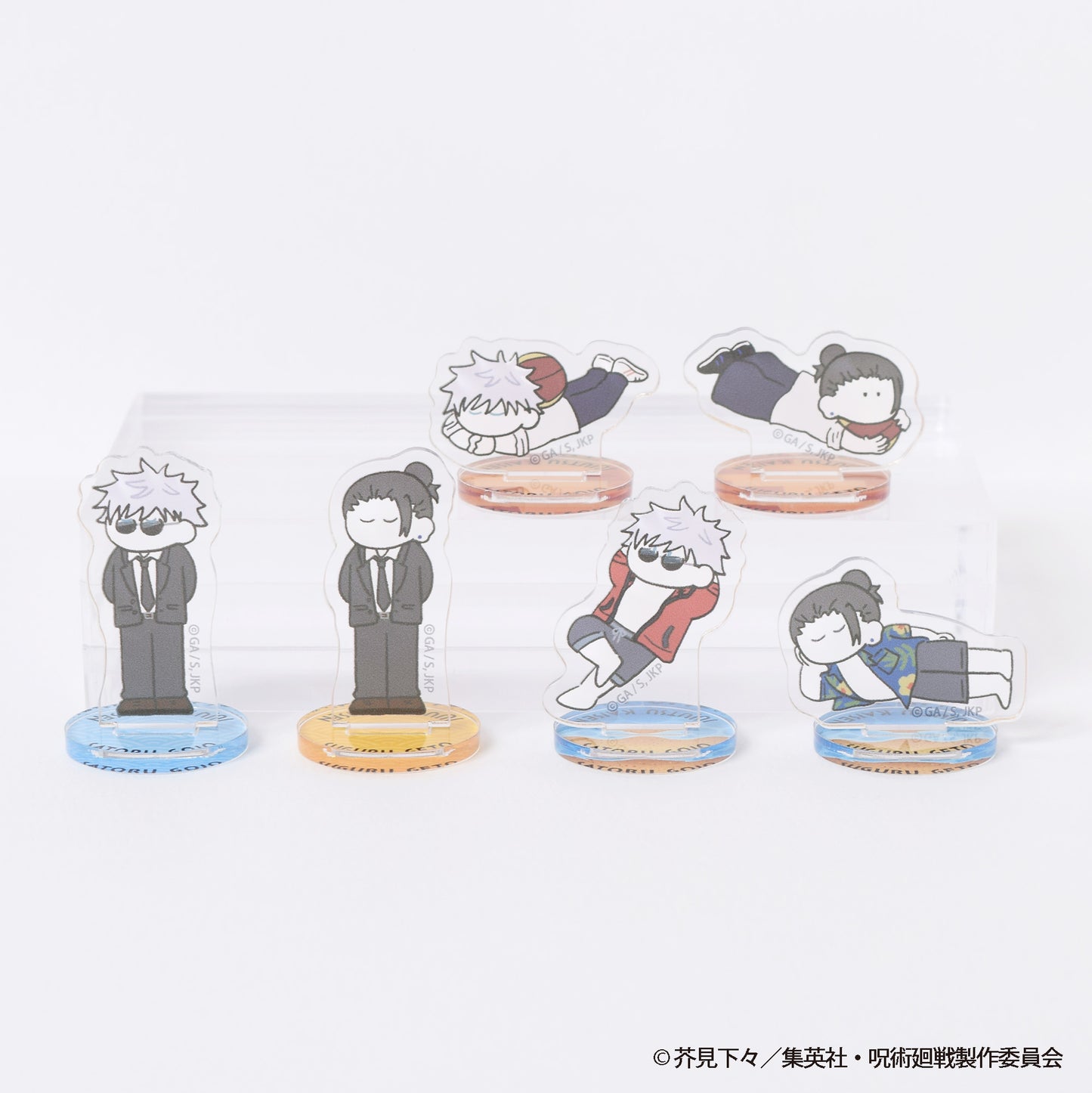 呪術廻戦_TDミニアクリルスタンド-おやすみします 懐玉・玉折 スーツ/めんそーれ/バスケ-【コンプリートBOX／6個入り】