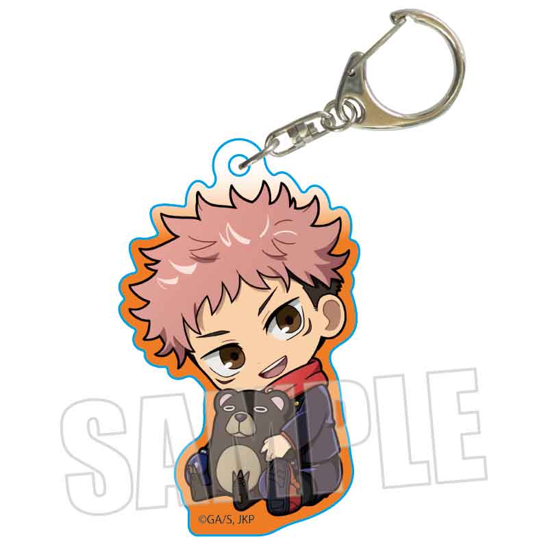 呪術廻戦_ぎゅぎゅっとアクリルキーホルダー 虎杖 悠仁