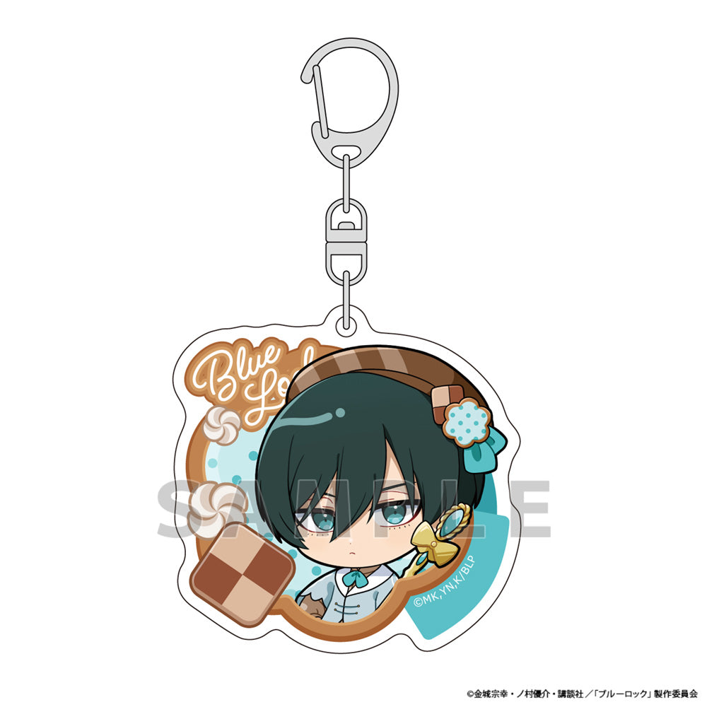 ブルーロック_アクリルキーホルダー(糸師 凛/ティータイム)
