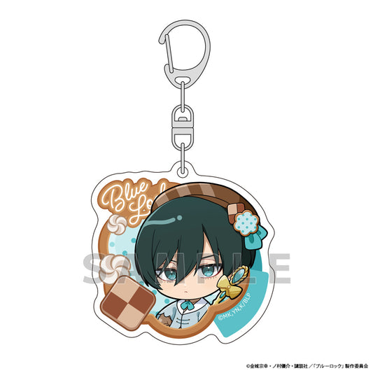 ブルーロック_アクリルキーホルダー(糸師 凛/ティータイム)
