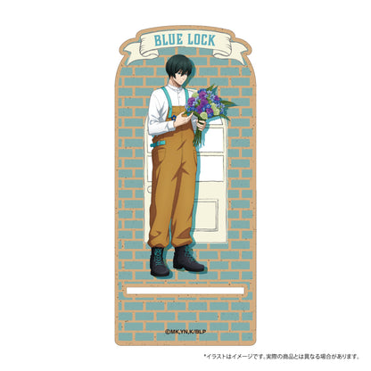 ブルーロック_ウッドスマホスタンド 糸師 凛(お花屋さん)　【colleize先行販売商品】