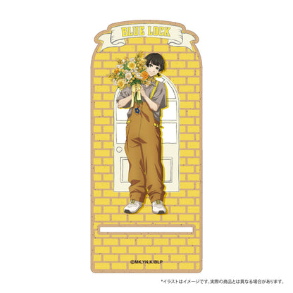 ブルーロック_ウッドスマホスタンド 蜂楽 廻(お花屋さん)　【colleize先行販売商品】