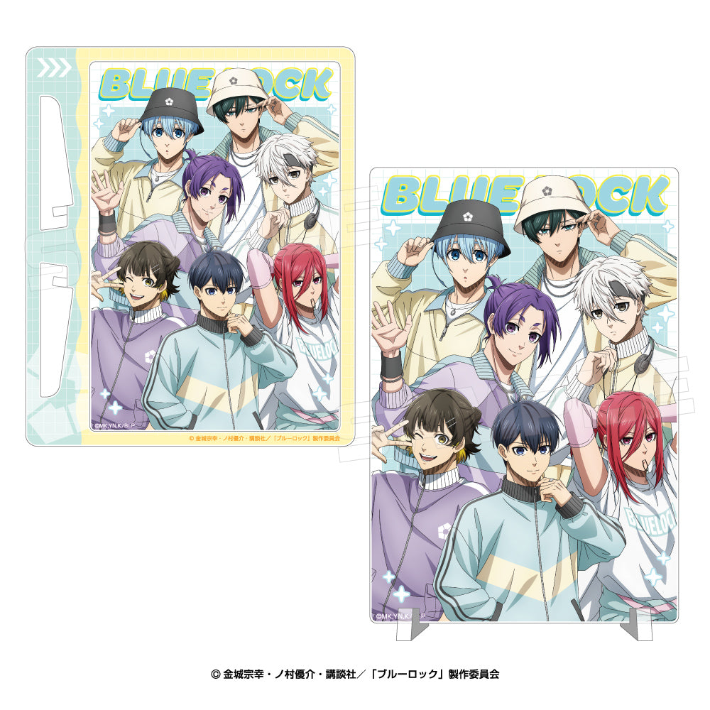 ブルーロック_アクリルイーゼルパネル（パステルウェア）