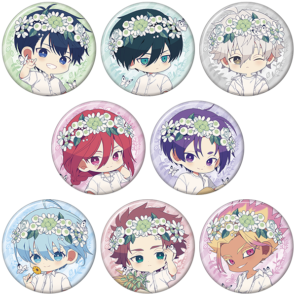 ブルーロック2期_キャラバッジコレクション　【BOX／8パック入り】