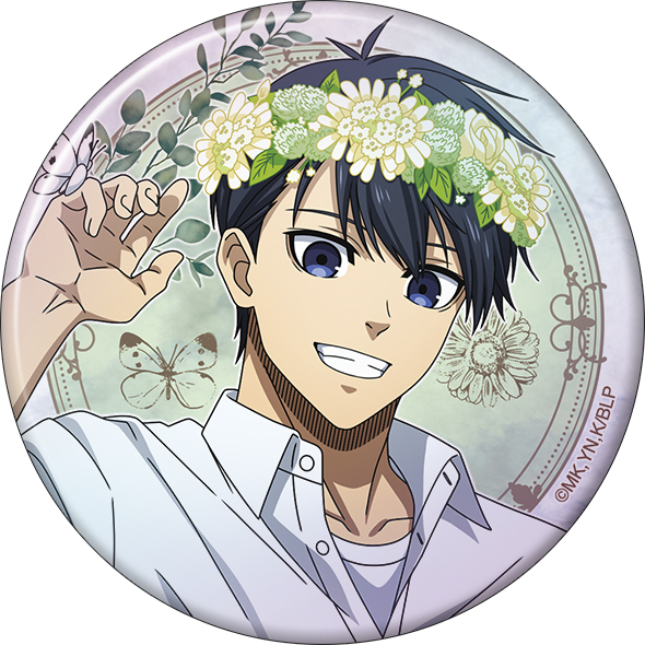 ブルーロック2期_ビッグホログラム缶バッジ／潔 世一