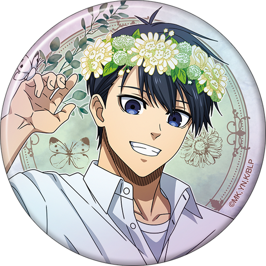 ブルーロック2期_ビッグホログラム缶バッジ／潔 世一