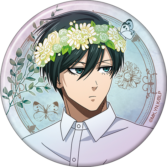 ブルーロック2期_ビッグホログラム缶バッジ／糸師 凛