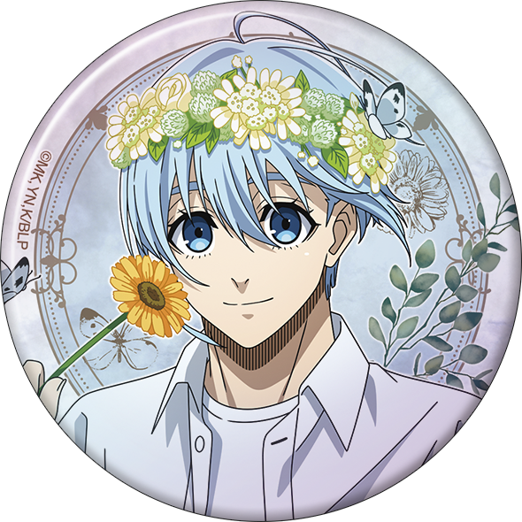 ブルーロック2期_ビッグホログラム缶バッジ／氷織 羊