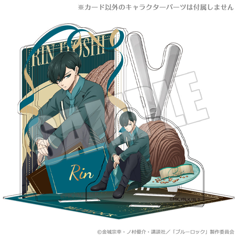 ブルーロック_アクリルシート付きジオラマスタンド 甘い誘惑の舞台 糸師凛