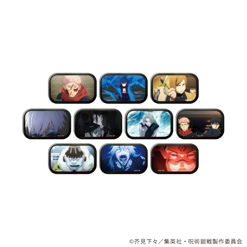 呪術廻戦_スクエア缶バッジ 04/BOX(全10種)【コンプリートBOX/10個入り】