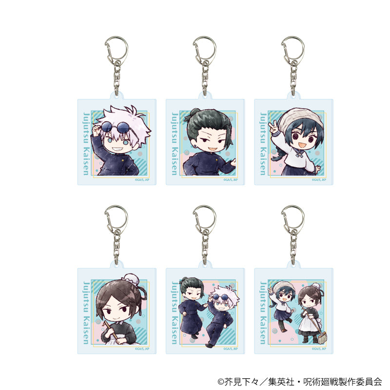 呪術廻戦 懐玉・玉折_アクリルキーホルダー02/BOX(全6種)(グラフアートイラスト)【コンプリートBOX/6個入り】