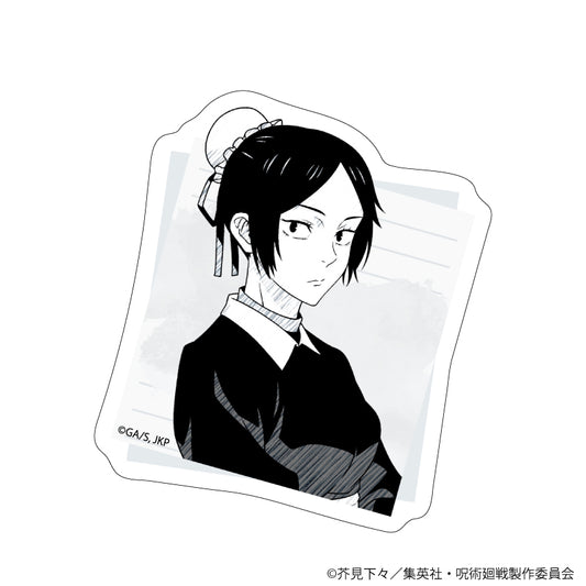 呪術廻戦 懐玉・玉折_ダイカットステッカー04/黒井美里(グラフアートスケッチイラスト)