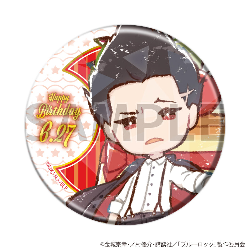 ブルーロック_ホログラム缶バッジ(57mm)08/誕生日ver. 馬狼 照英(グラフアートイラスト)