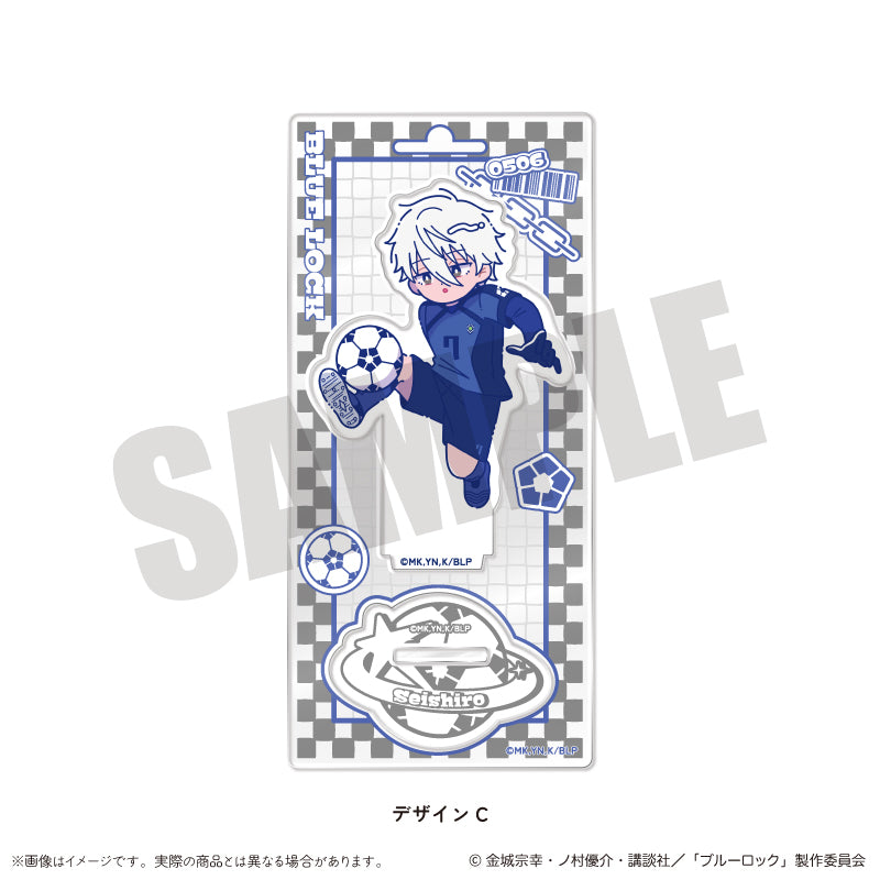 ブルーロック_アクリルスタンド にゅ〜とろ 第1弾 C 凪 誠士郎