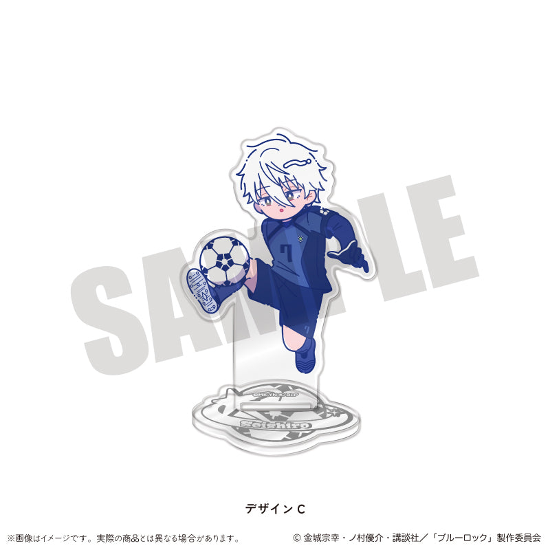 ブルーロック_アクリルスタンド にゅ〜とろ 第1弾 C 凪 誠士郎
