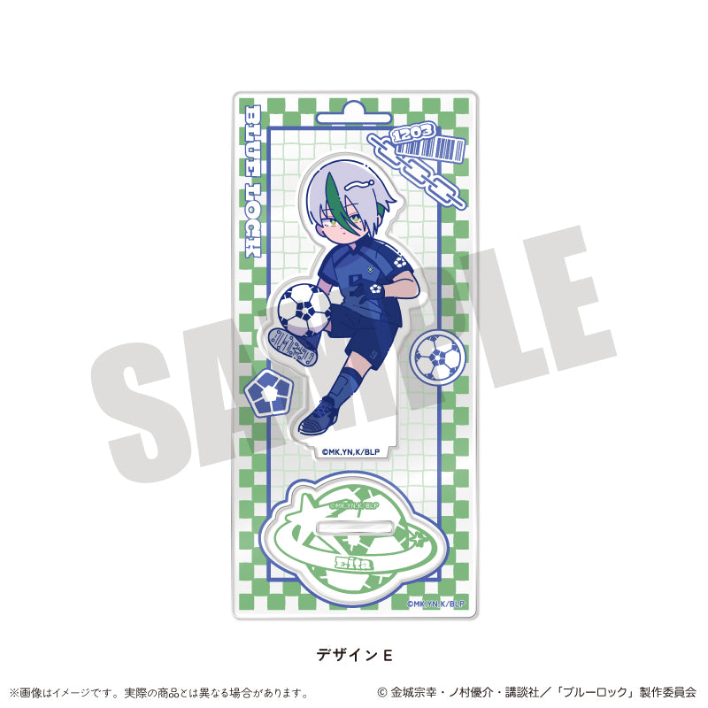 ブルーロック_アクリルスタンド にゅ〜とろ 第1弾 E 乙夜 影汰