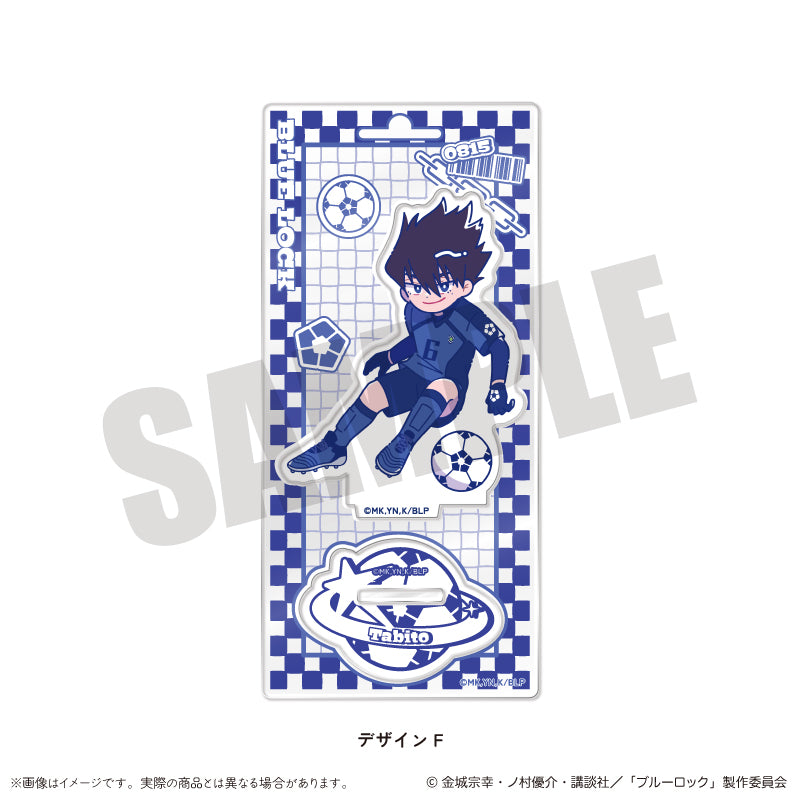 ブルーロック_アクリルスタンド にゅ〜とろ 第1弾 F 烏 旅人