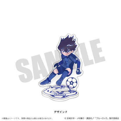 ブルーロック_アクリルスタンド にゅ〜とろ 第1弾 F 烏 旅人