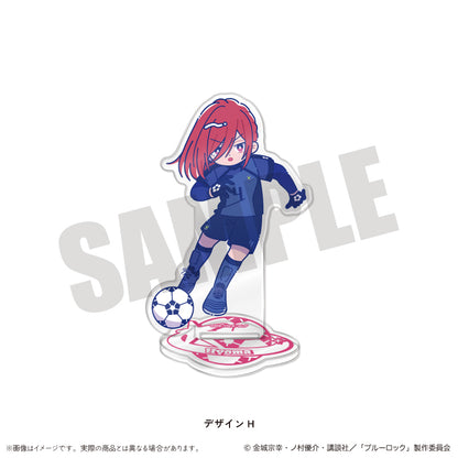 ブルーロック_アクリルスタンド にゅ〜とろ 第1弾 H 千切 豹馬