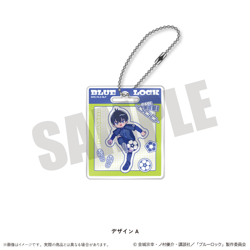 ブルーロック_アクリルキーホルダー にゅ〜とろ 第1弾 A 潔 世一