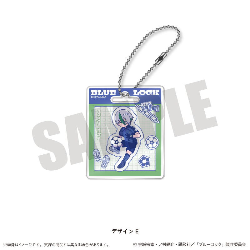 ブルーロック_アクリルキーホルダー にゅ〜とろ 第1弾 E 乙夜 影汰
