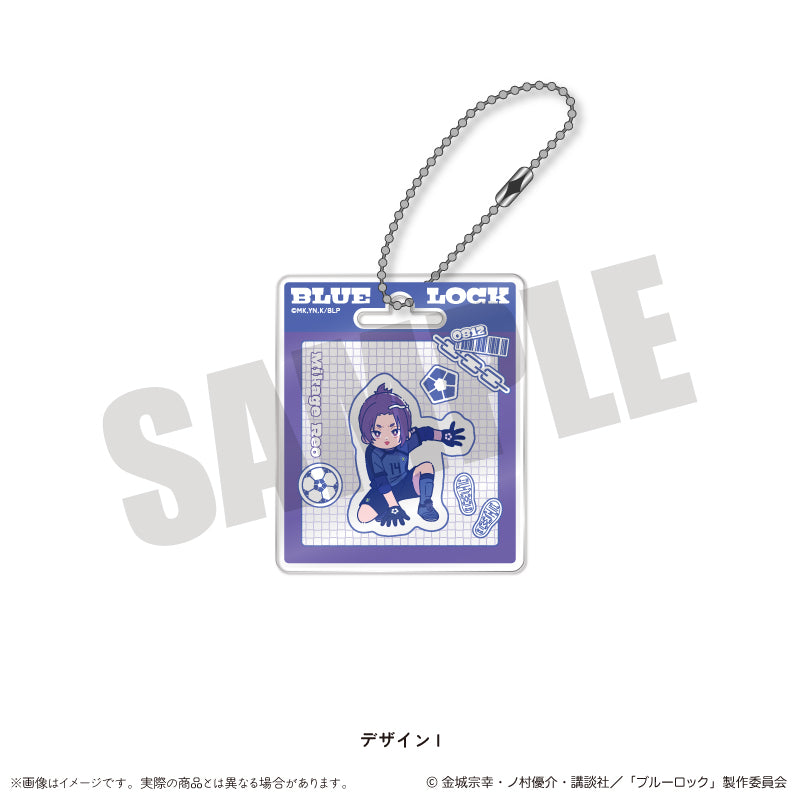 ブルーロック_アクリルキーホルダー にゅ〜とろ 第1弾 I 御影 玲王