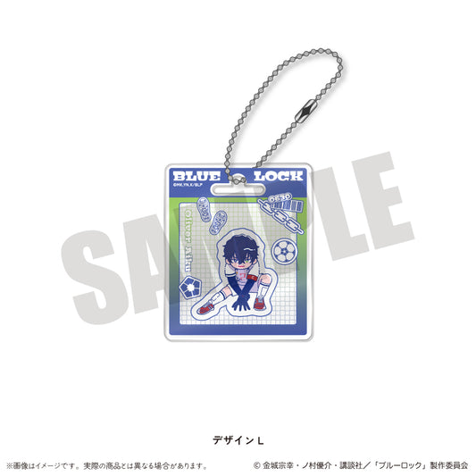ブルーロック_アクリルキーホルダー にゅ〜とろ 第1弾 L オリヴァ・愛空