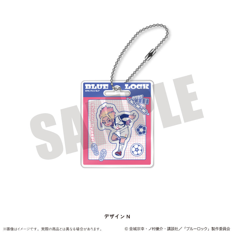 ブルーロック_アクリルキーホルダー にゅ〜とろ 第1弾 N 士道 龍聖