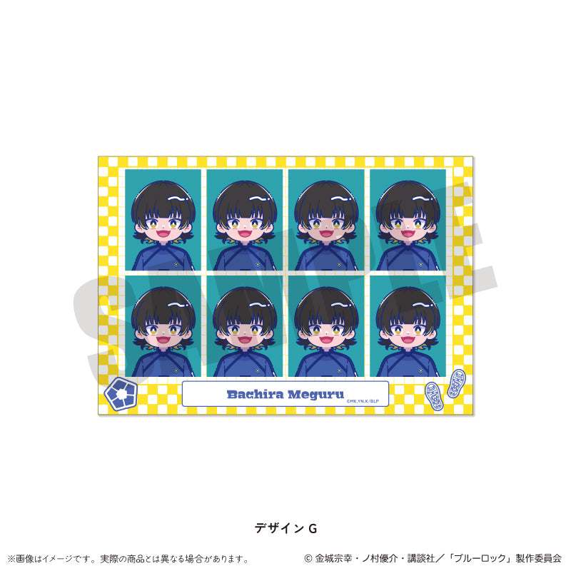 ブルーロック_証明写真風ステッカー にゅ〜とろ 第1弾 G 蜂楽 廻