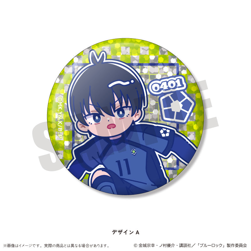 ブルーロック_トレーディングホログラム缶バッジ にゅ〜とろ 第1弾 【BOX／14個入り】
